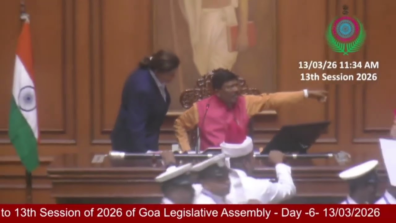 Opposition MLA&rsquo;s protest on the floor of the house for not accepting their Bill&rsquo;s 