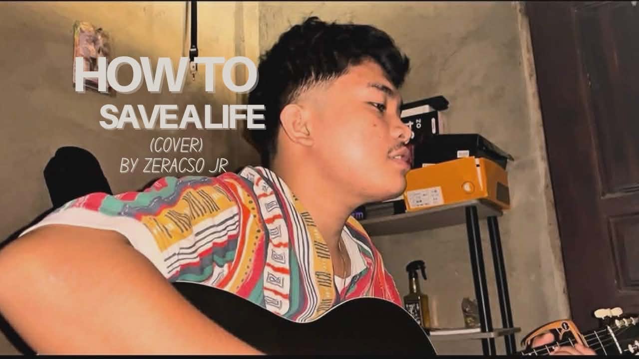 How to save a life - The fray X Zeracso Jr (acoustic cover)