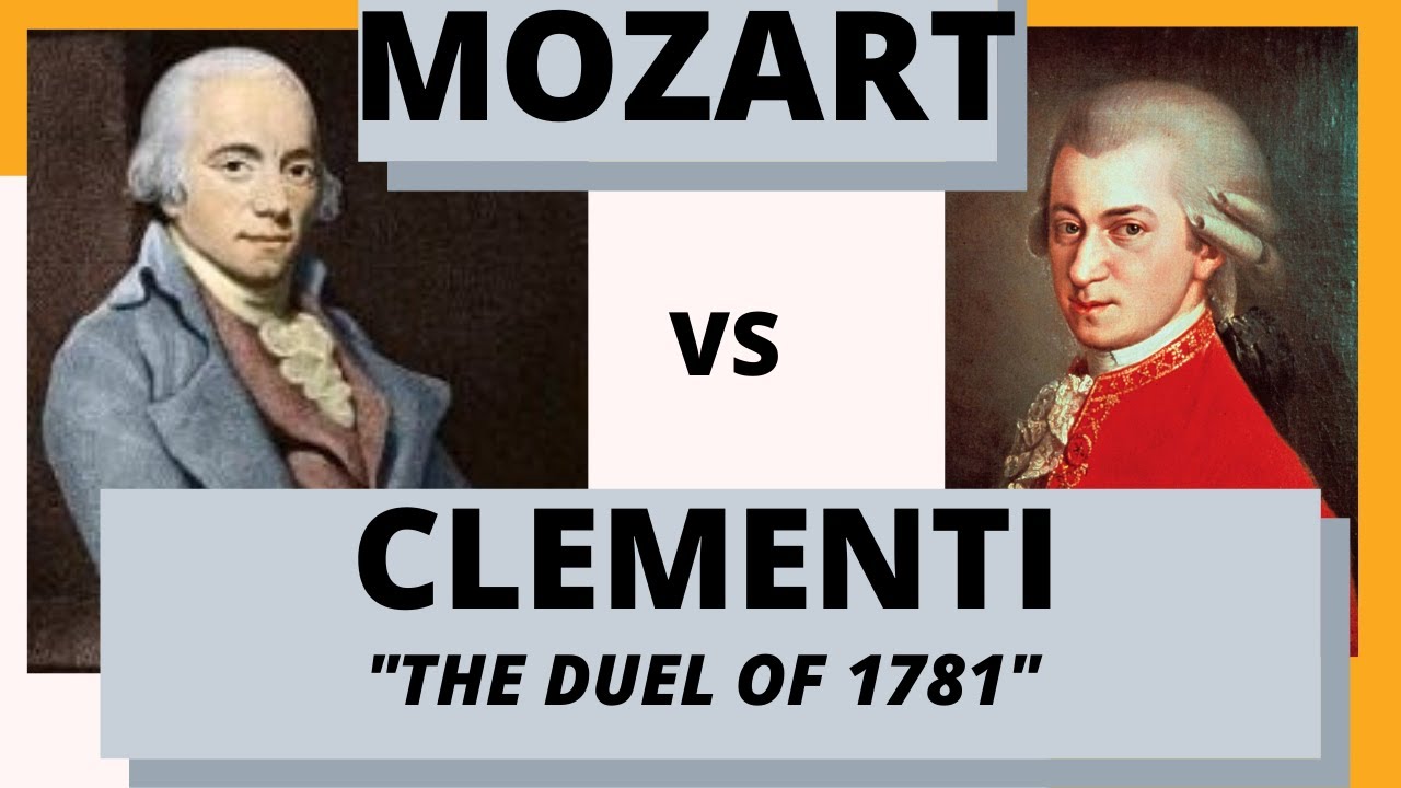 MOZART vs CLEMENTI (The Great Duel of 1781)