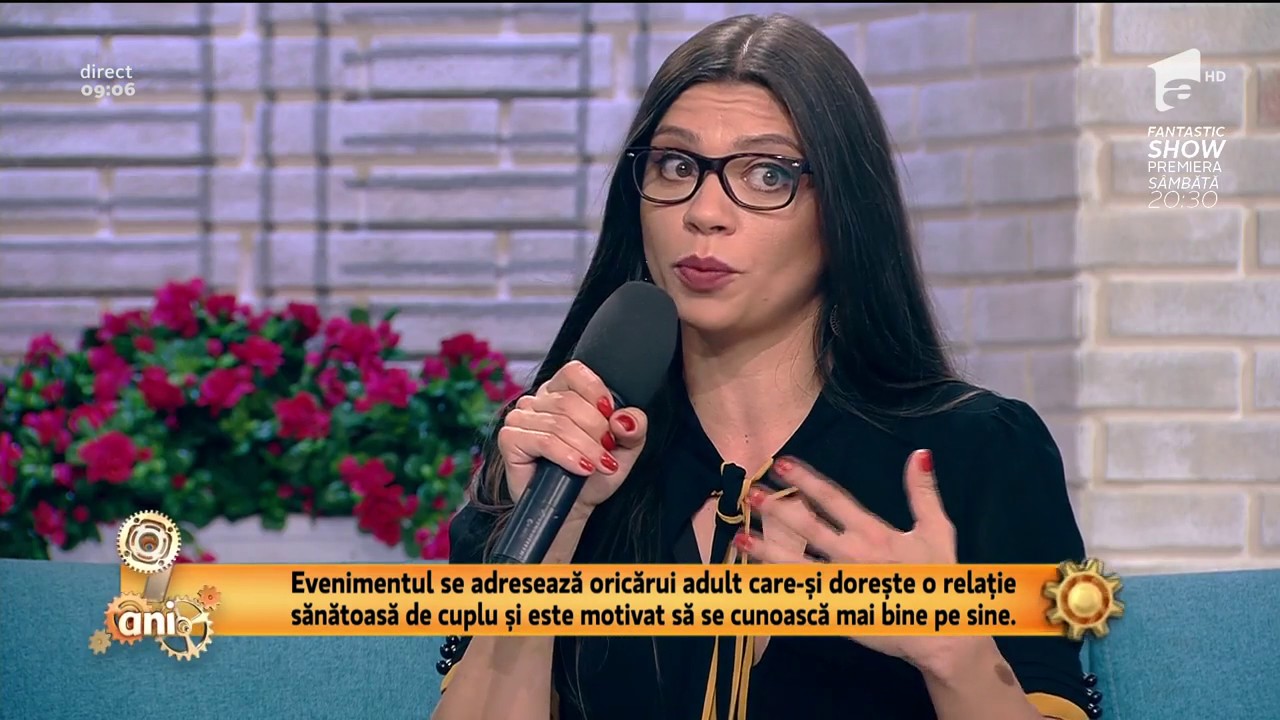 Laura Andreșan, despre „Secretul unui cuplu împlinit - Conferință despre iubire”