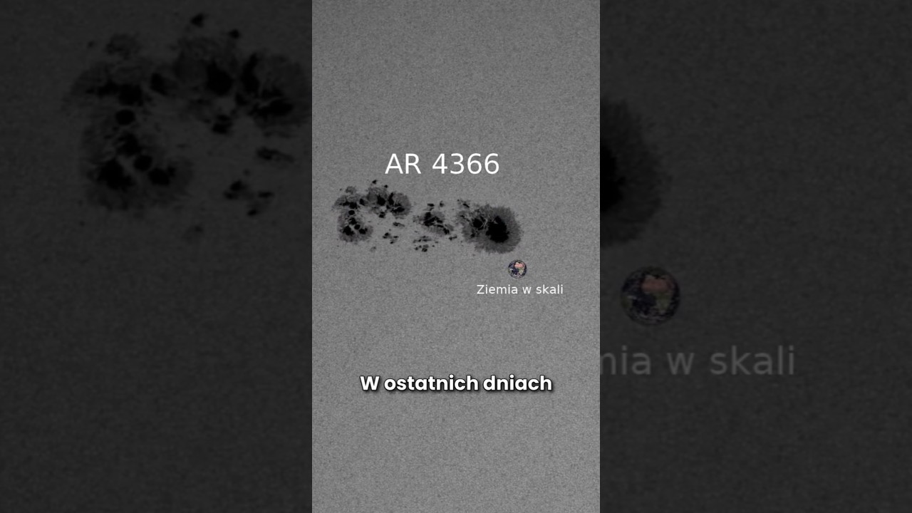 Ogromny obszar aktywny na Słońcu ustawia się na wprost Ziemi. AR4366