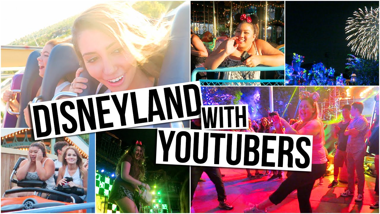 FUN DISNEYLAND DAY WITH YOUTUBERS