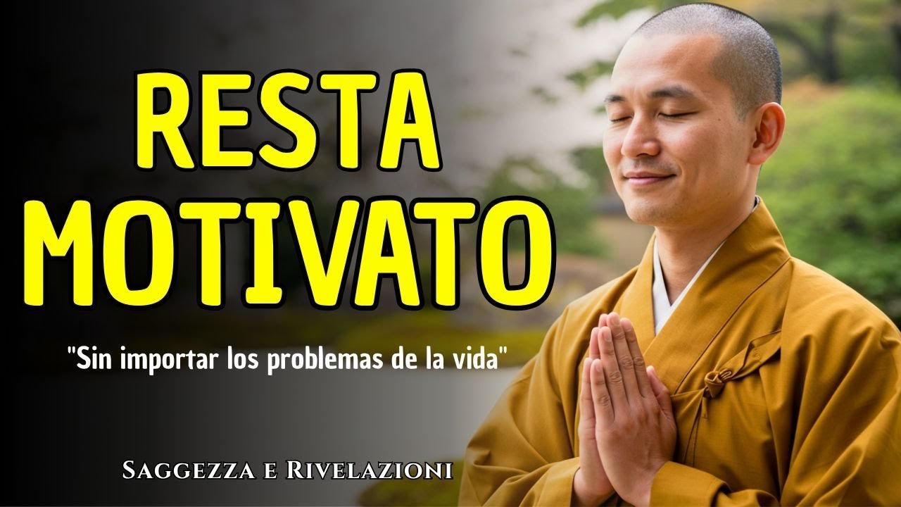 RESTA SEMPRE MOTIVATO Nonostante le Difficoltà della Vita | 8 Insegnamenti Buddisti