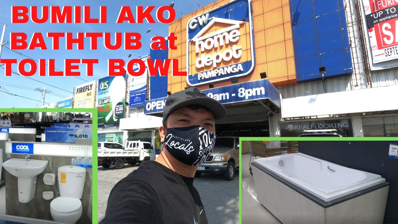 BUMILI AKO BATHTUB at TOILET BOWL and TILES