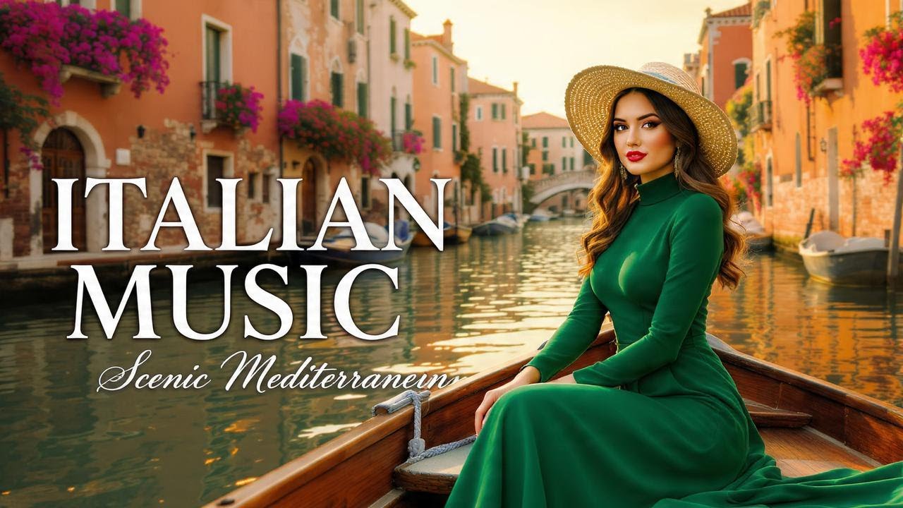 🎶 Italian Vibes & Mediterranean Music 🎶 2+ Hours Amalfi Coast & Lake Como Peace 4K