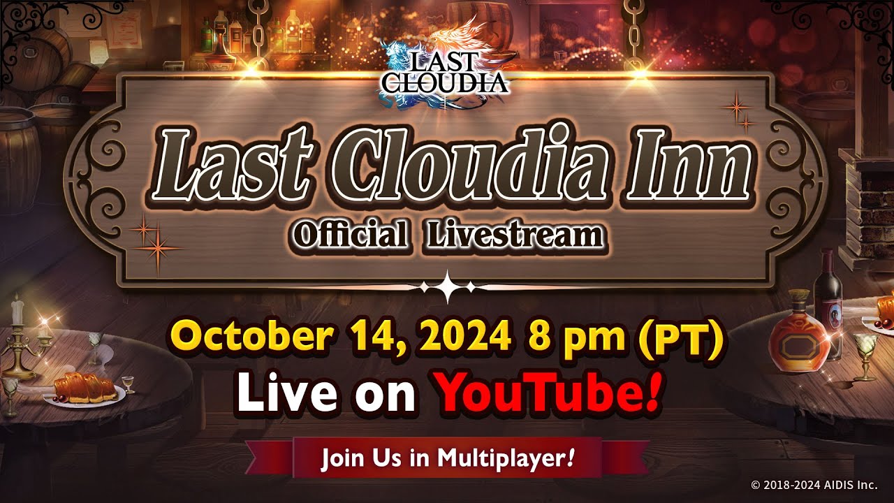 The Last Cloudia Inn: Official Livestream (Live on Oct 14, 2024!)