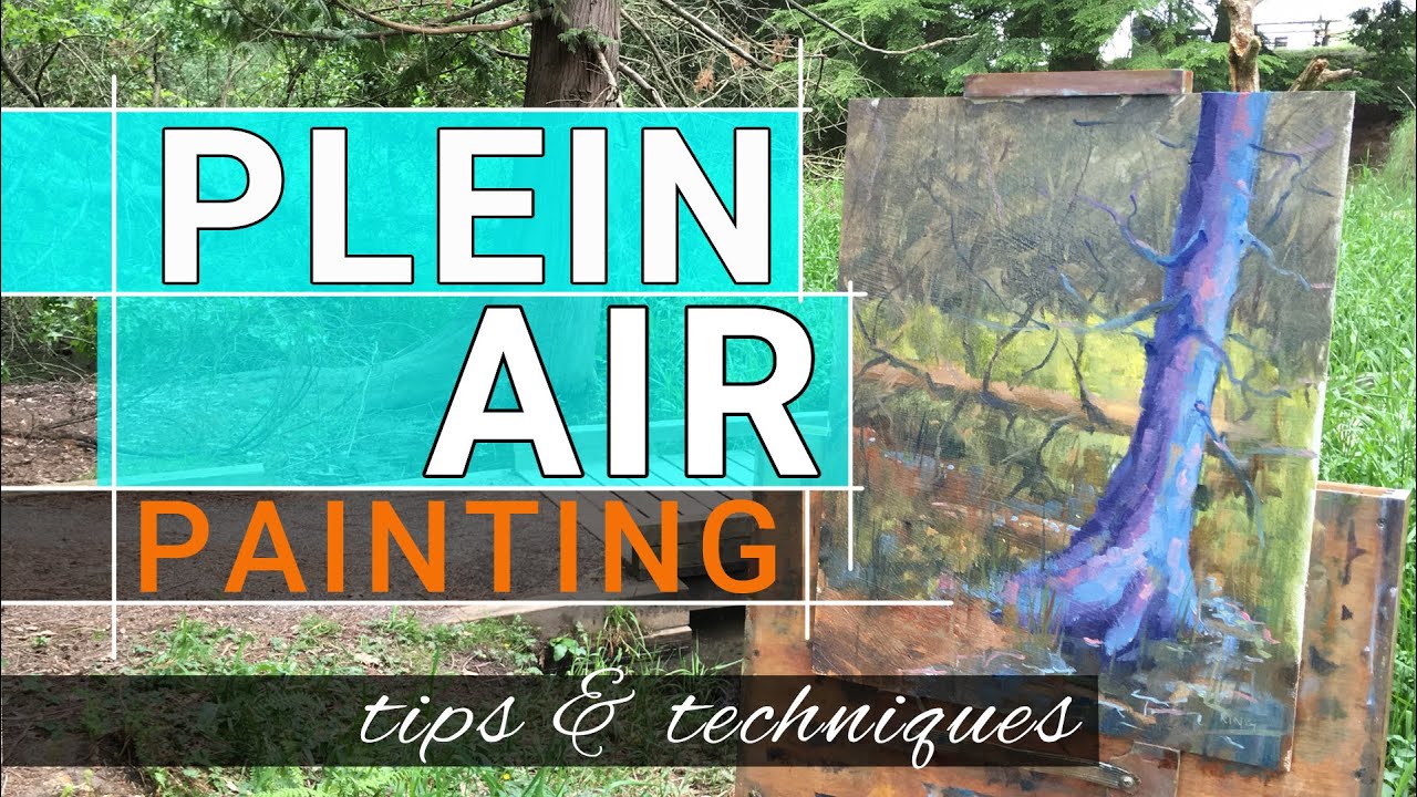 Using Color in Painting for impact. Plein Air Paining With Vibrancy