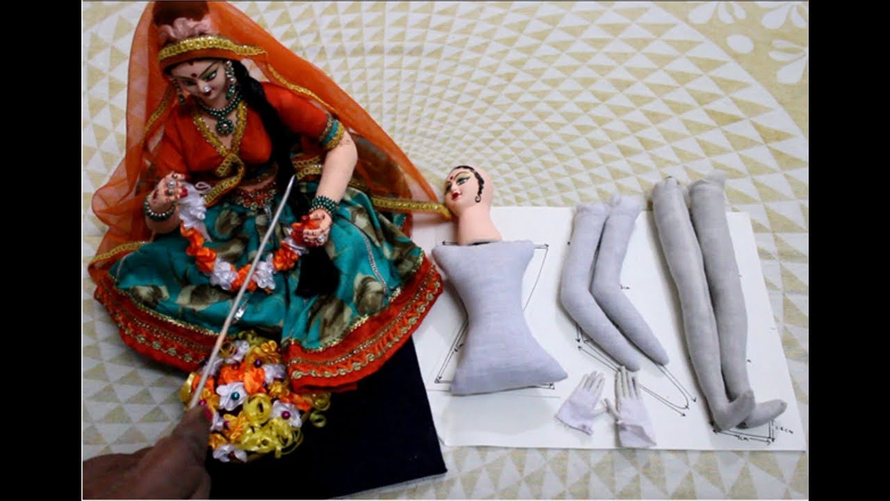 Doll Body Measurements l How To Make A Doll l Doll Making Tutorial l Vandana Craft l Doll Craft