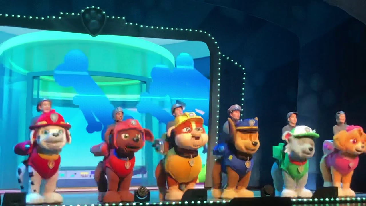 Paw Patrol Live Show at Palace Theater in Stamford, Connecticut