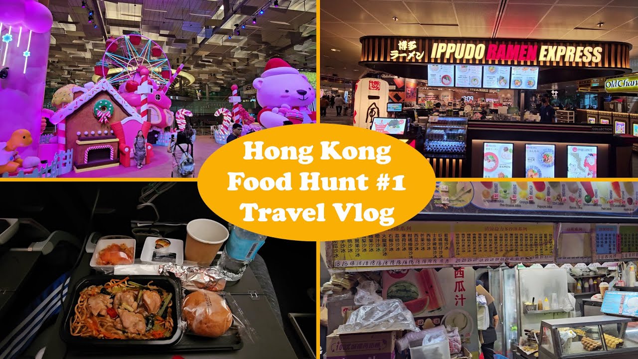 Travel Vlog | Hong Kong (香港)| Food Hunt #1