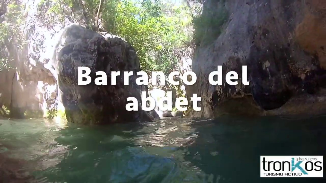 Barranquismo en Alicante - Barranco de Mela