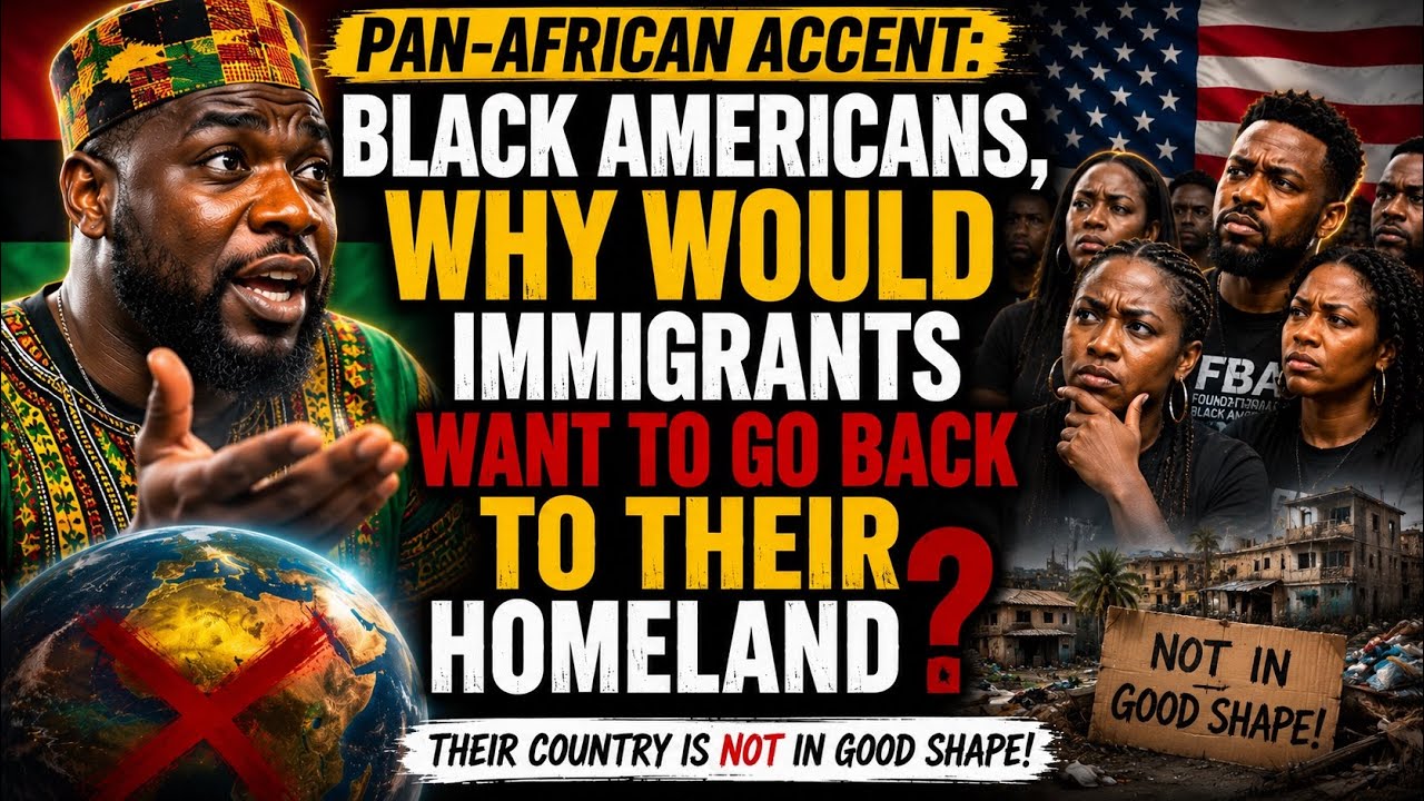 Pan-Africanist Asked Black Americans ONE Question&hellip; The Room Went Silent! 😳🔥