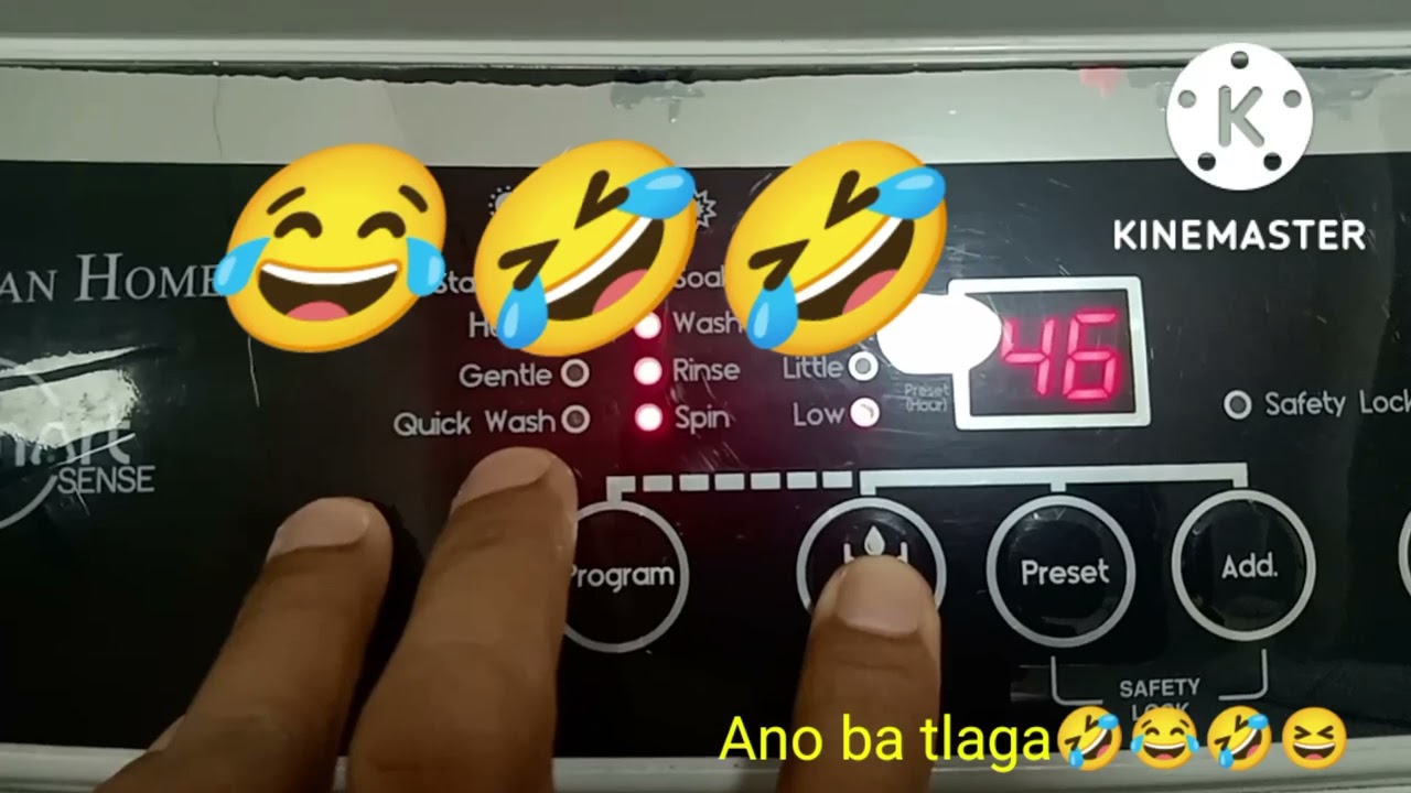 American home automatic washing machine. Ito ang Kagandahan at  pag-gamit👍