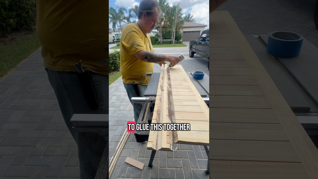 How to make a stairnose out of wood #diy #qualityflooring #flooringtips #flooringtools #woodstairs