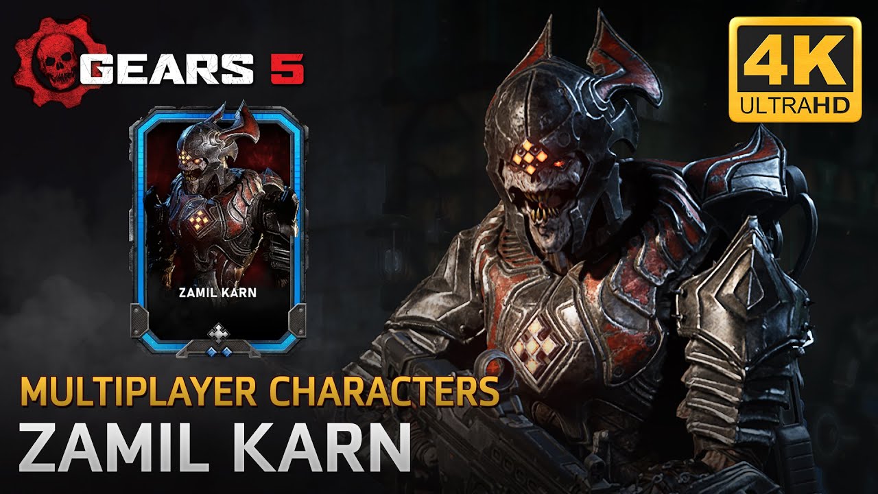 Gears 5 - Multiplayer Characters: Zamil Karn