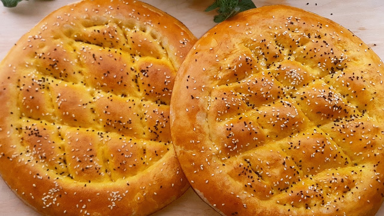 Pane Arabo: PANE TURCO /Pain pide turque /Turkish bread/Турецкий хлеб