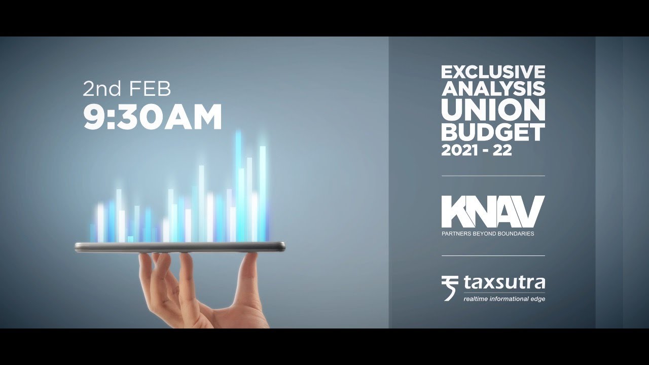 Taxsutra & KNAV Present Union Budget Analysis - Feb 2! Save the Date!
