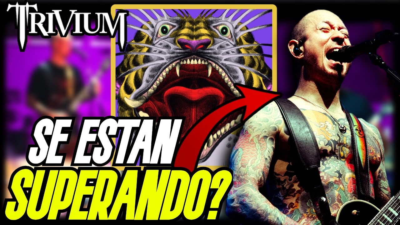 TRIVIUM LANZA Una Explosión de Ira con Bury Me With My Screams