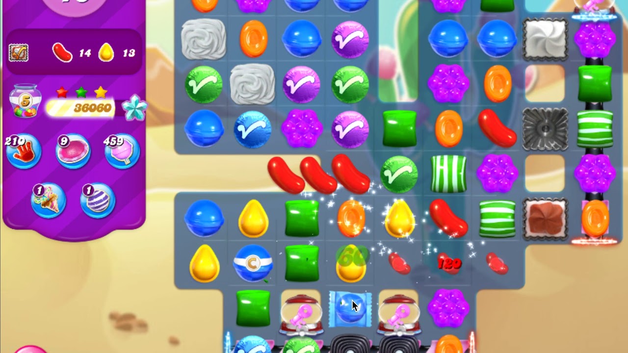 Candy Crush Level 3022 (no boosters, 3 stars)