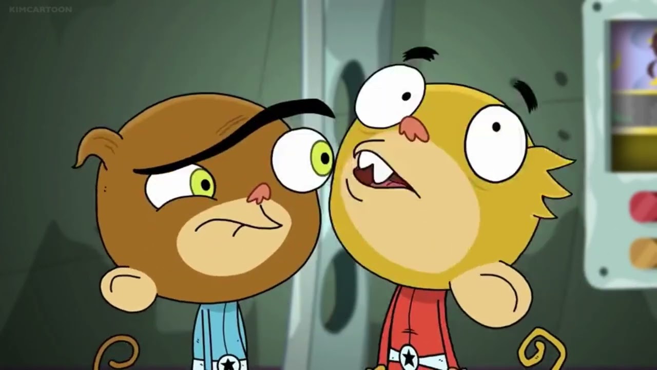 Rocket Monkeys S3 E15: Room to Panic/Too Not Cool for School