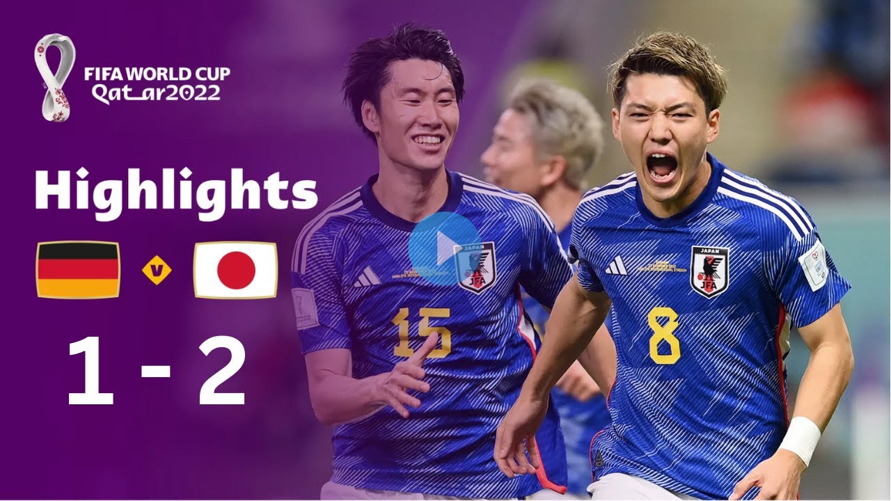 Hasil Jerman Vs Jepang 2-1 : Comeback Samurai Biru Mengejutkan Jerman  Highlights & All Goals