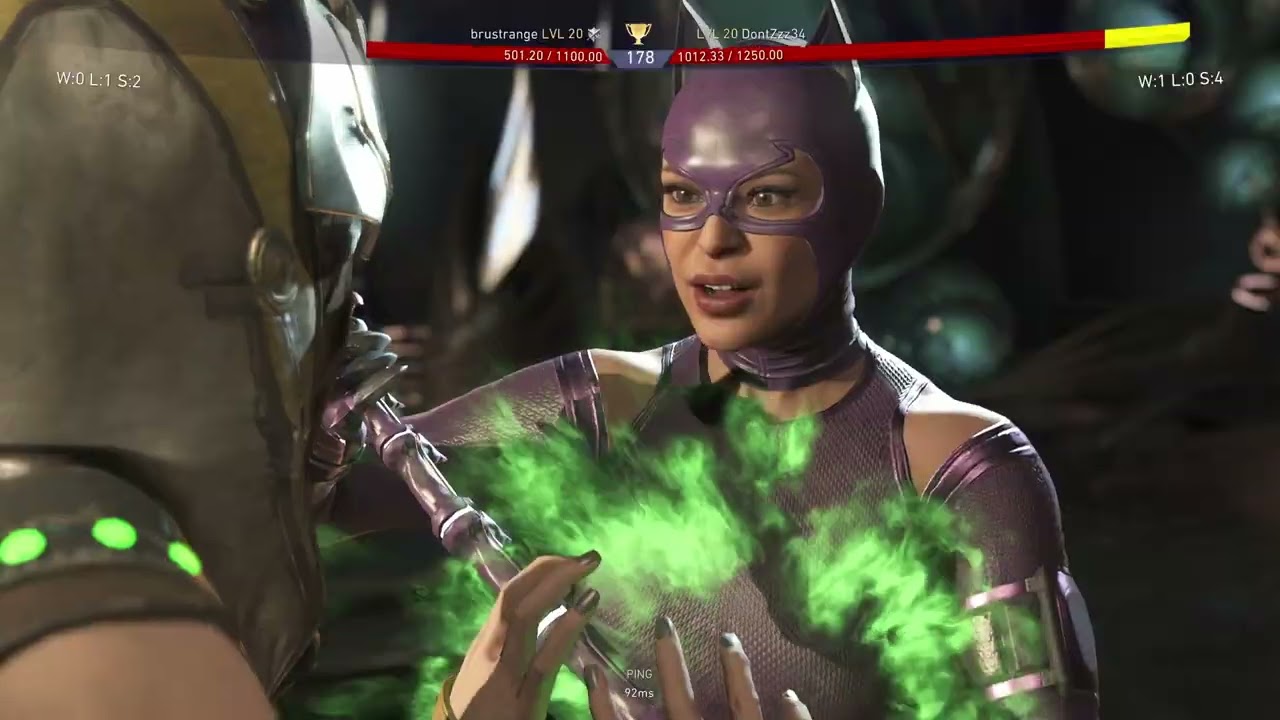 Injustice 2 - Catwoman vs Enchantress/Harley Quinn (ranked) 