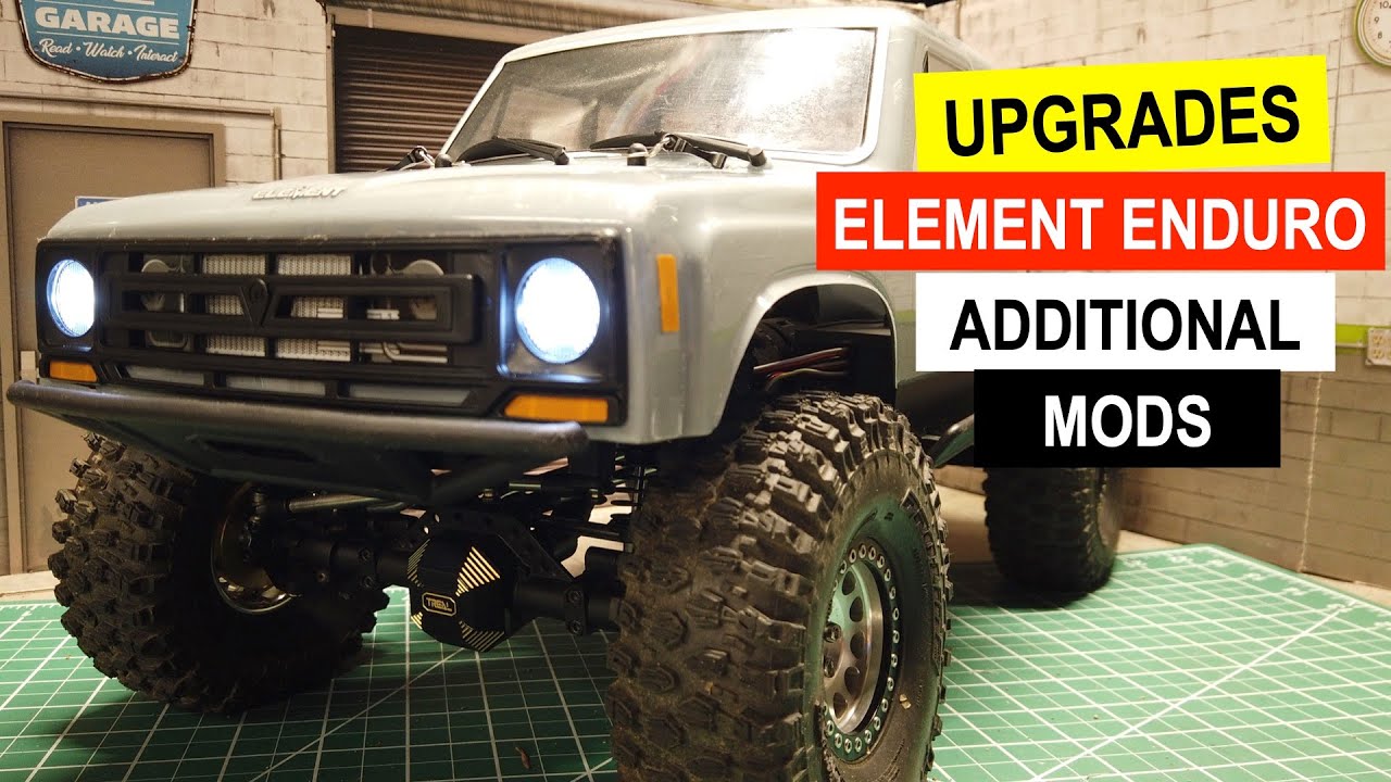Element RC Enduro Sendero | Upgrades - Additional Mods