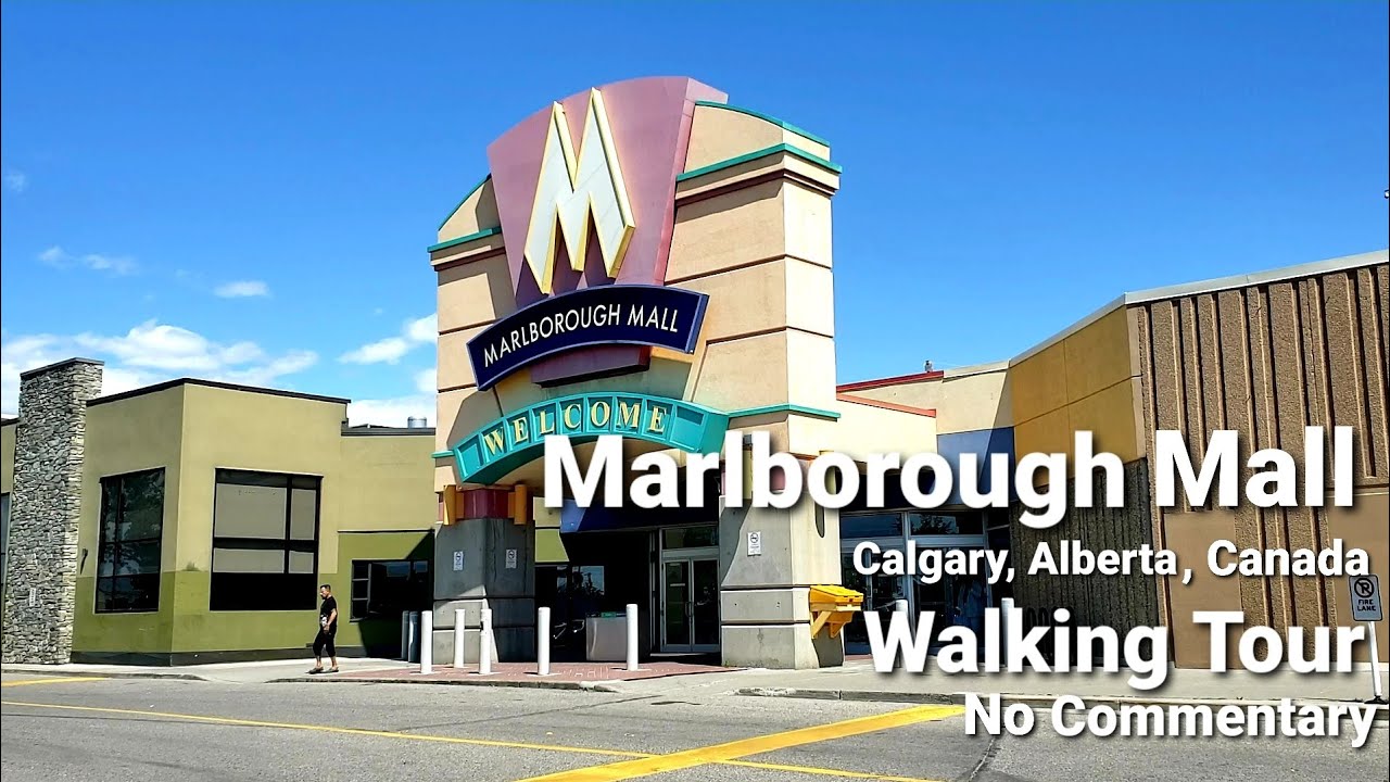 Marlborough Mall (Calgary, Alberta) Walking Tour - No Commentary - 26 July 2023