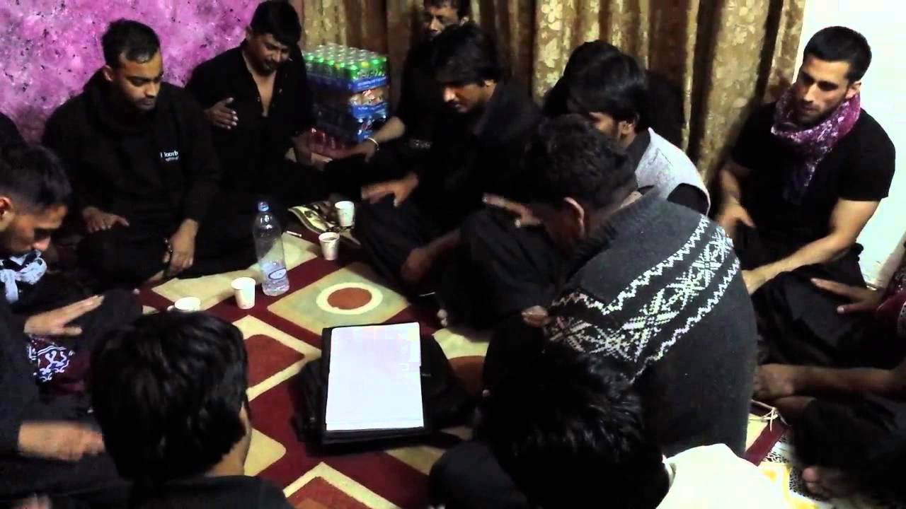 Ravi Road Lahore Party | Rehersal | Siskiyan Ab Bhi Sunayi De Rahi Hain Sakina (S.A) | Karbala 2013