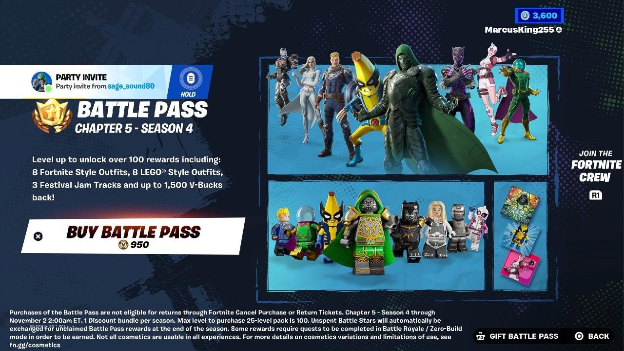 Chapter 5 Season 4 Battle Pass Music