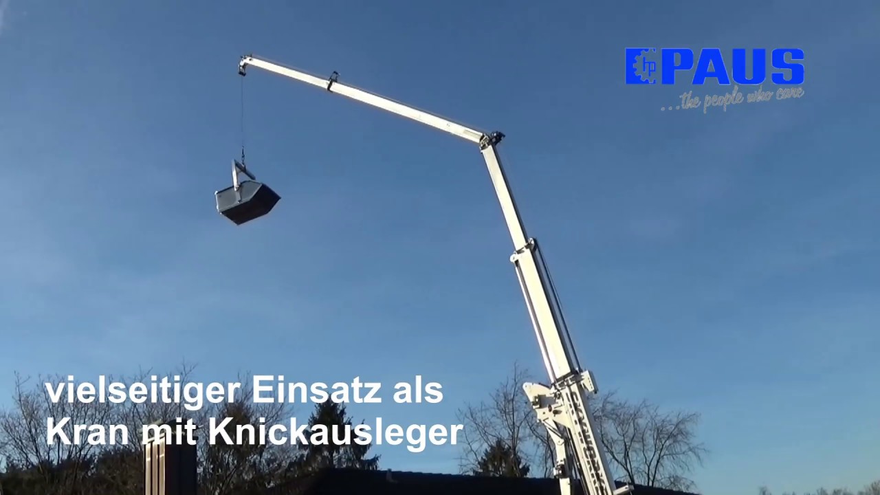 Paus Anhängerkran PTK 27