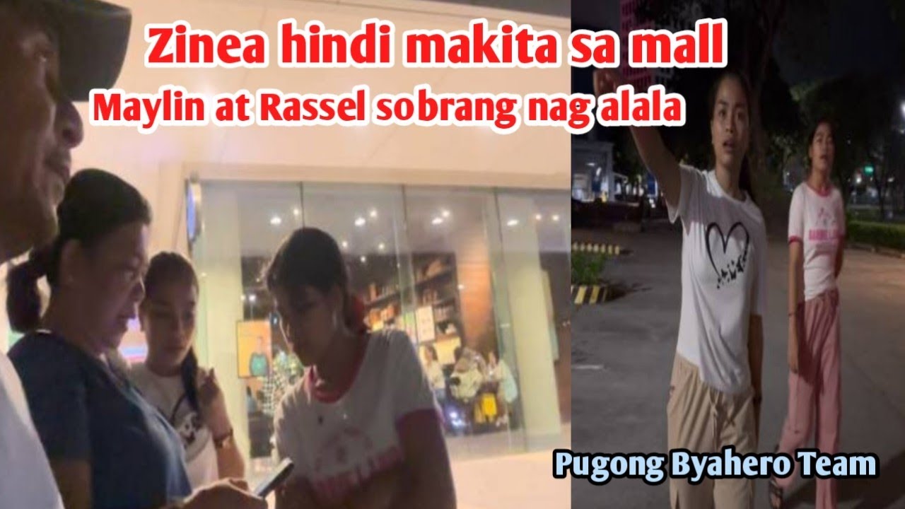 ZINEA NANOOD NG  CONCERT MAYLIN AT RASSEL NAG ALALA