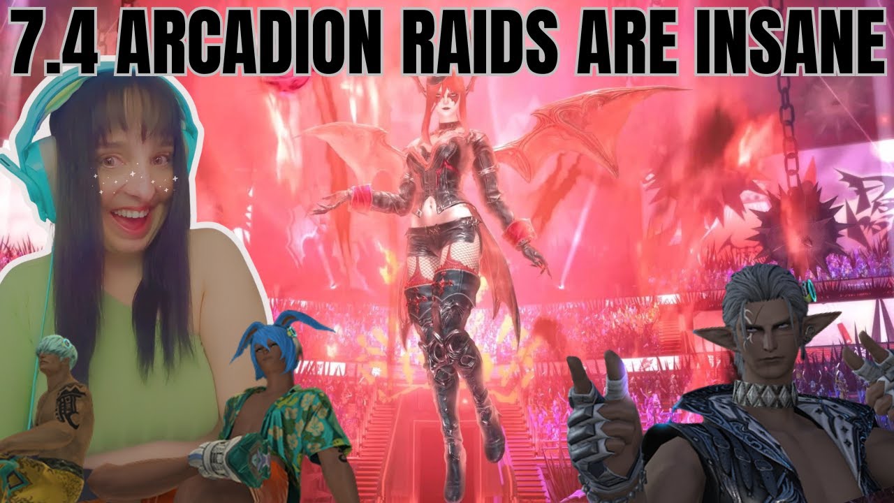 The Arcadion Final Tier Raids  are Insane !!!!| FFXIV 7.4