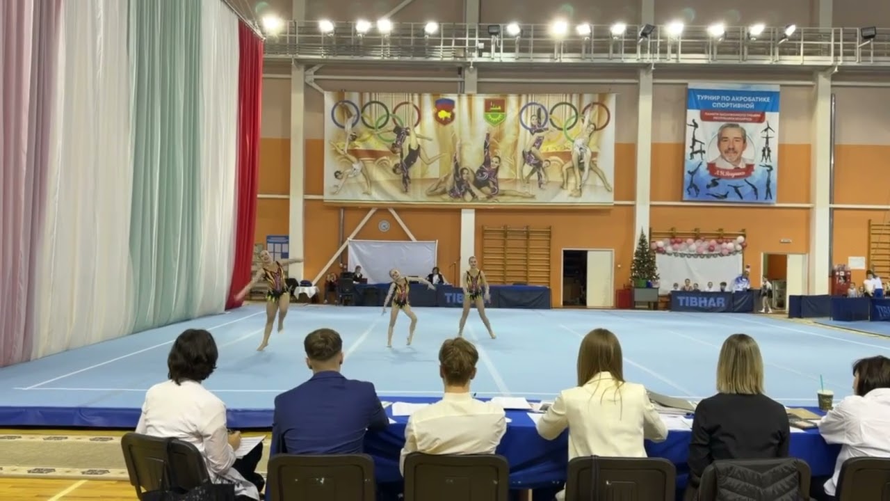 ТР 1 спортивный разряд, Распутина - Бумбуль - Романенко, КРОО ФСА, Темповое упражнение