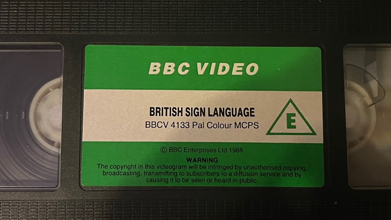 Ending to British Sign Language: A Beginner’s Guide (1988)