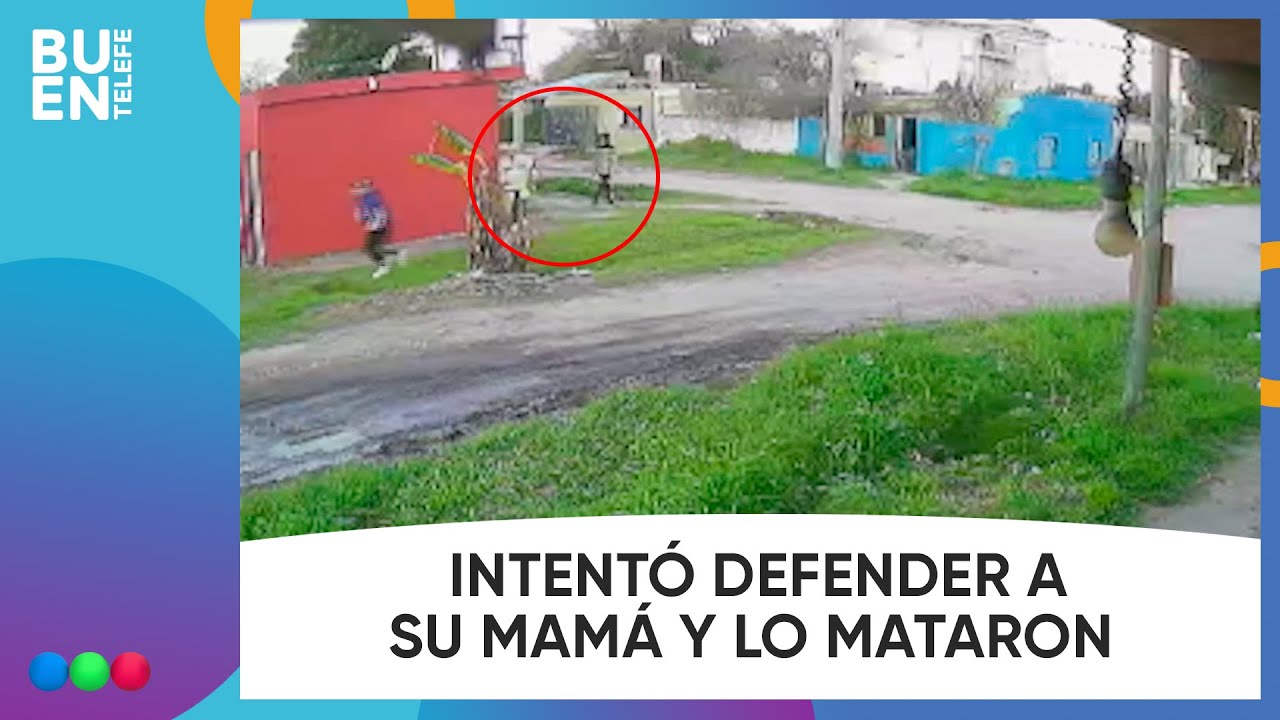 MATARON a UN CHICO de 17 AÑOS que quiso DEFENDER a su MAMÁ en GONZÁLEZ CATÁN #BuenTelefe