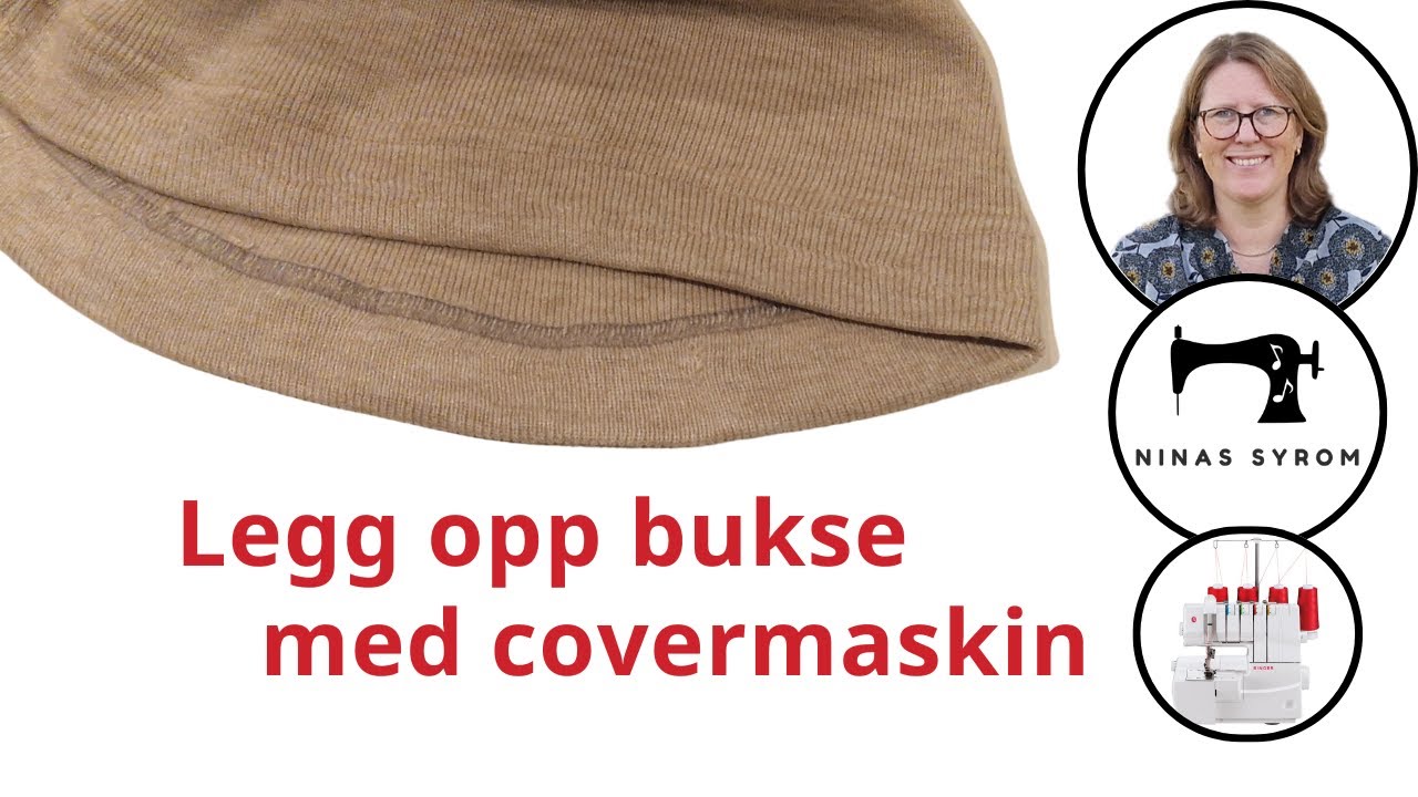 Legg opp bukser med cover, Singer 14T970C