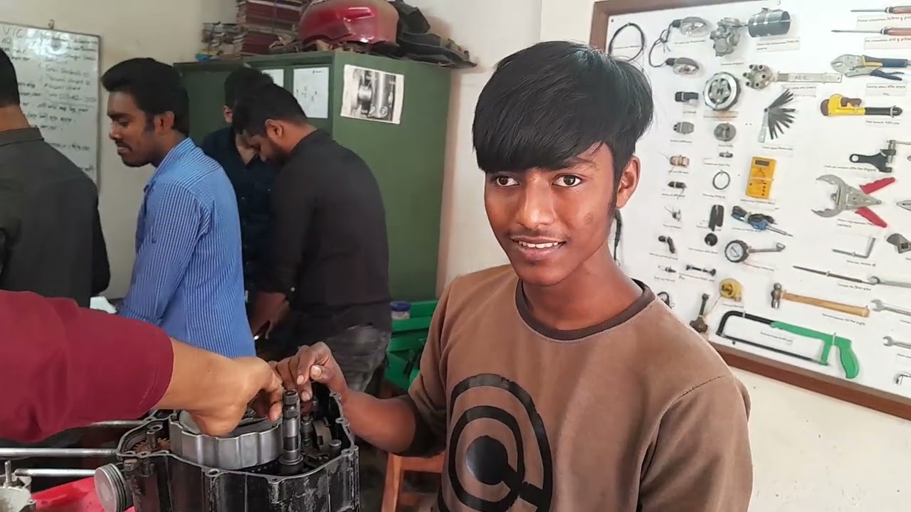 Motor cycle mechanics 4 month course.
