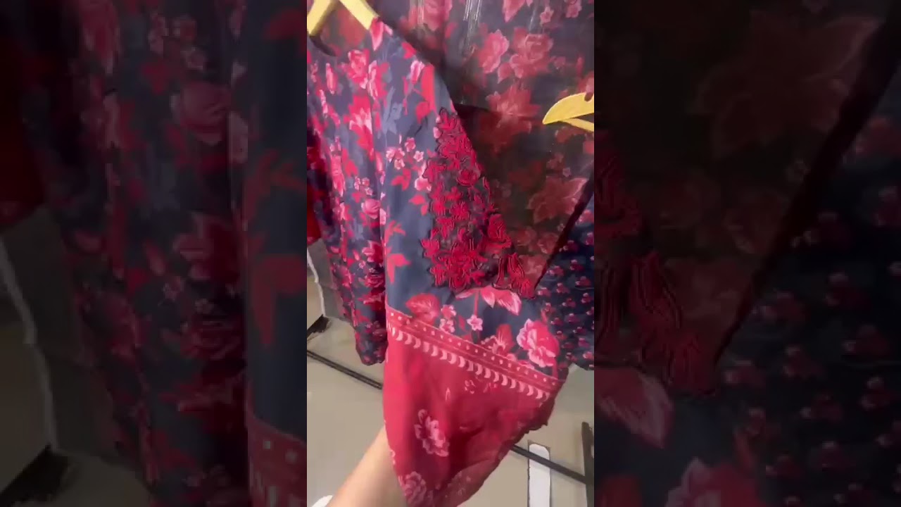 💯 Original Pakistani 3 piece Stiched Article Printed shirt Dupatta trouser #stichedarticle#3piece