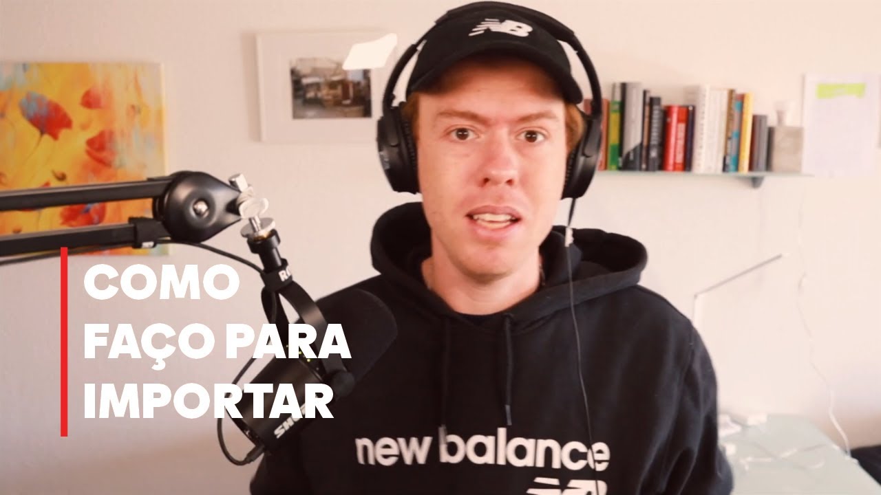 Como faço para importar uma mini escavadeira de até 1 tonelada e 6 mil dólares