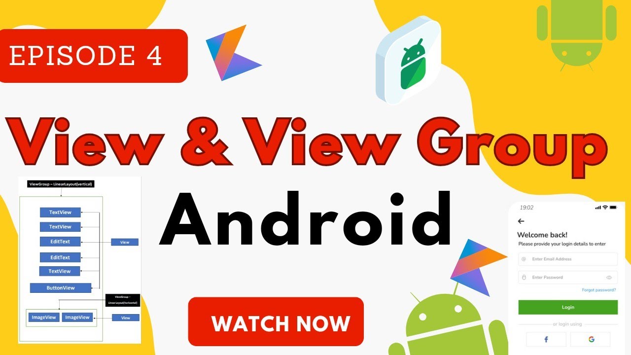 What is Views and ViewGroups in android | View and View groups difference in android | Hindi |