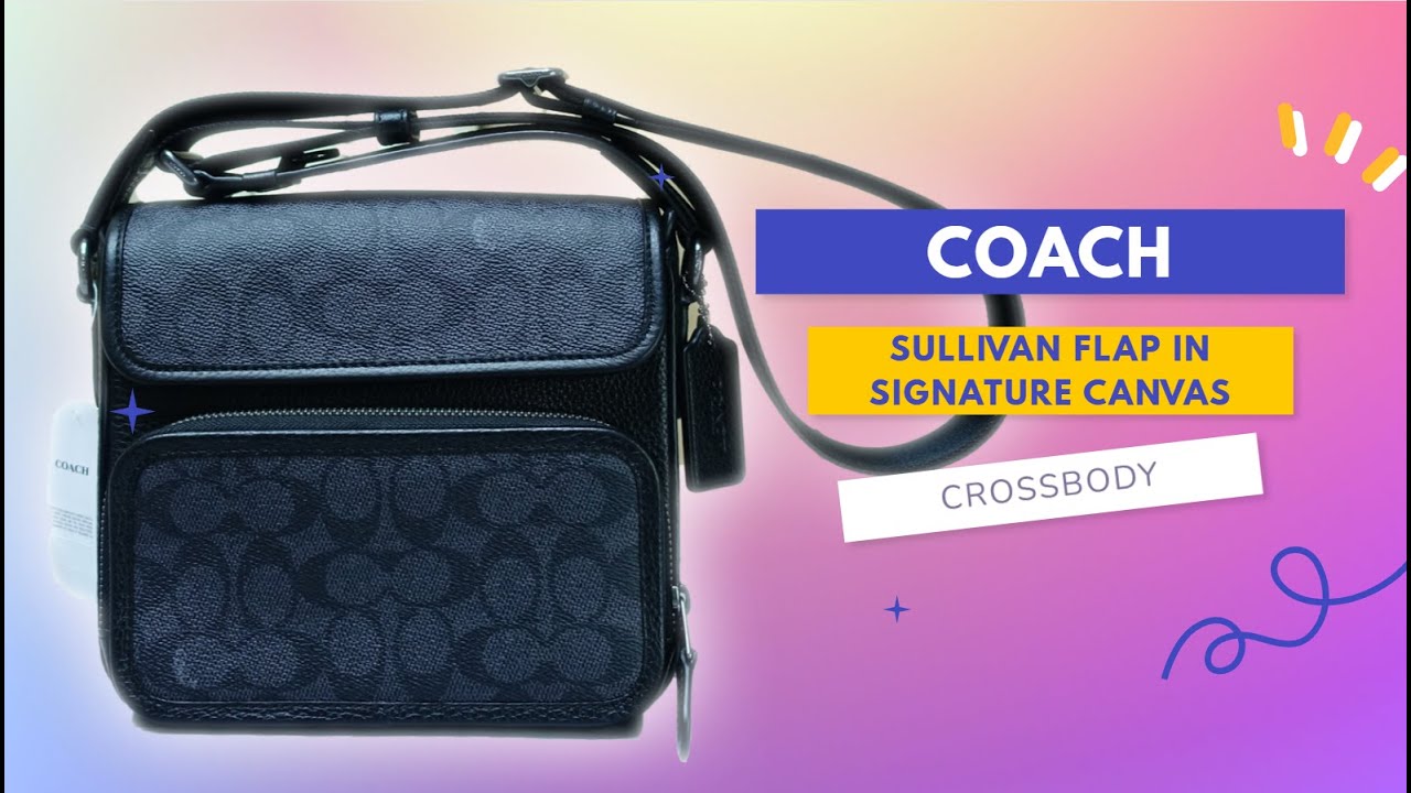 Coach Sullivan Flap Crossbody In Signature Canvas