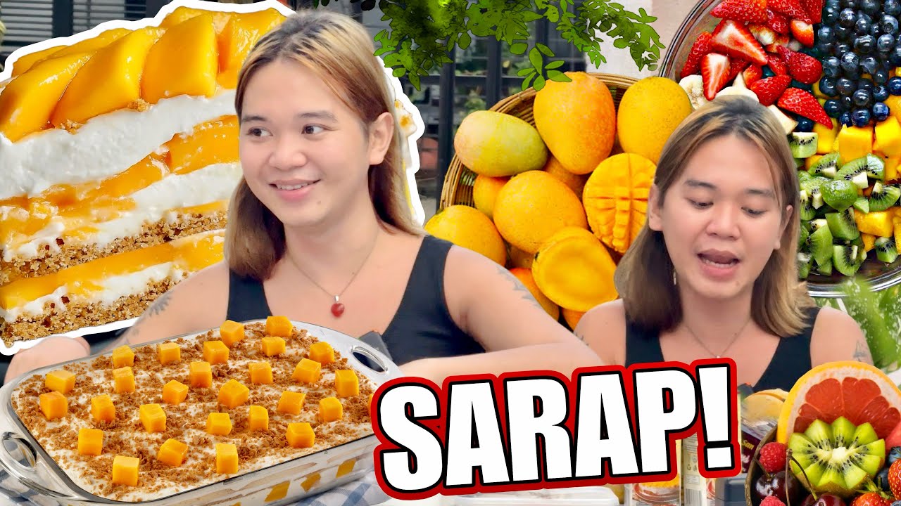 FIRST TIME GUMAWA NG MANGO GRAHAM! (ANG MAHAL NG INGREDIENTS!) ❤️🥵
