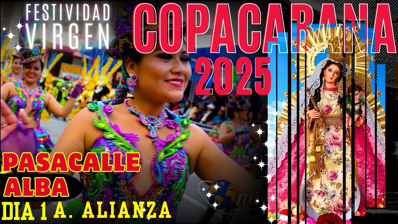 FESTIVIDAD VIRGEN DE COPACABANA 2025 TACNA Alto de la Alianza Día 1 Alba Pasacalle