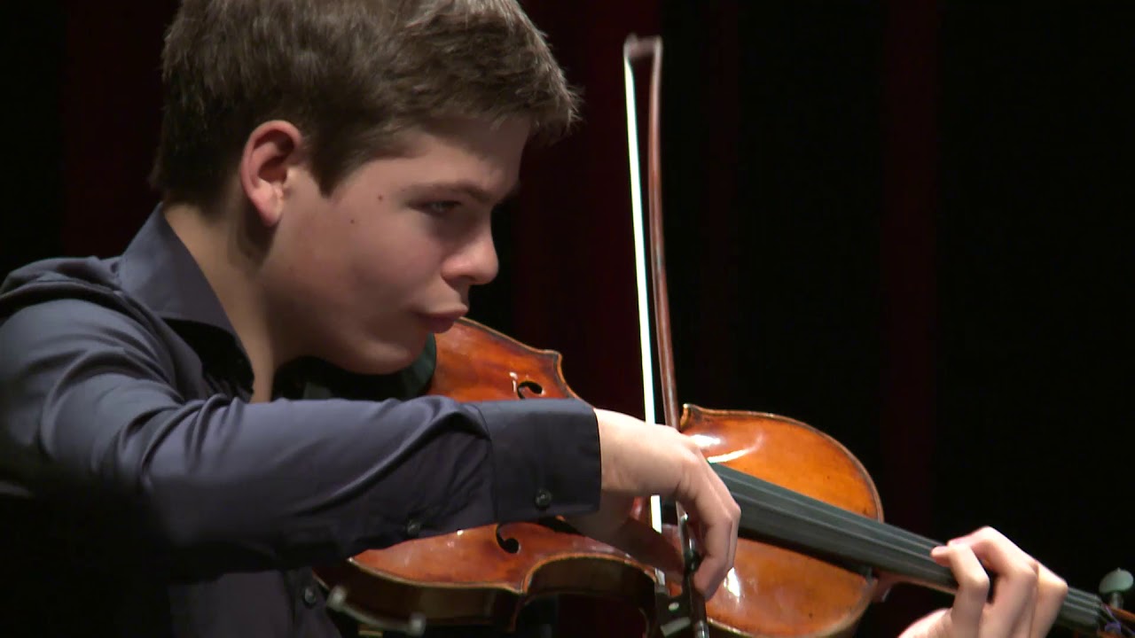 ANATOL JANOS TOTH / Menuhin Competition 2018, Junior first rounds - day 1