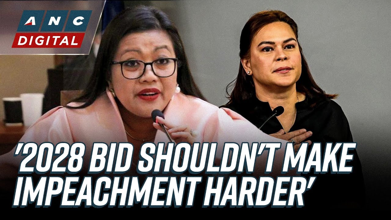 FULL: Rep. Gerville Luistro on VP Sara impeachment raps and presidential bid | ANC