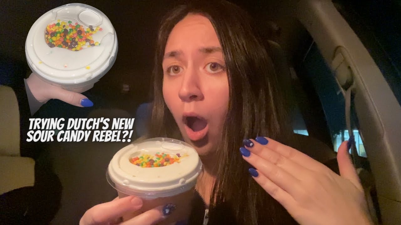 Trying Dutch&rsquo;s NEW Sour Candy Rebel?! 🍭🍬