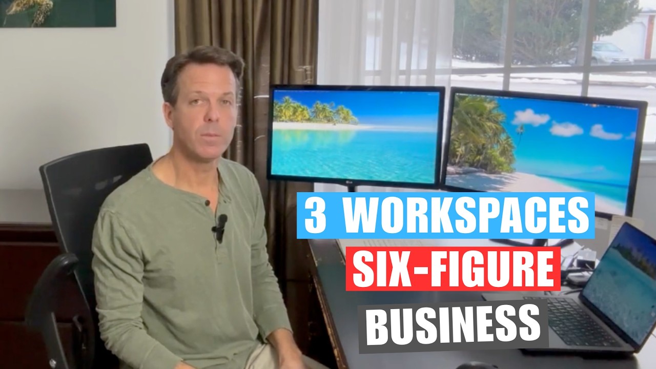 My 3 Remote Bookkeeping Workspaces (Simple Setup That Runs a Six-Figure Business)