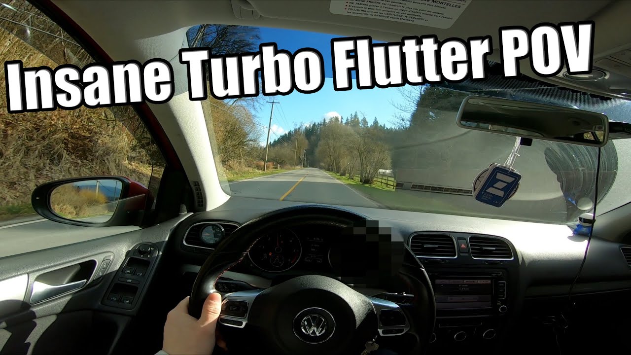 BIG Turbo MK6 GTD Turbo Flutter - POV Drive (Raw - Unaltered)