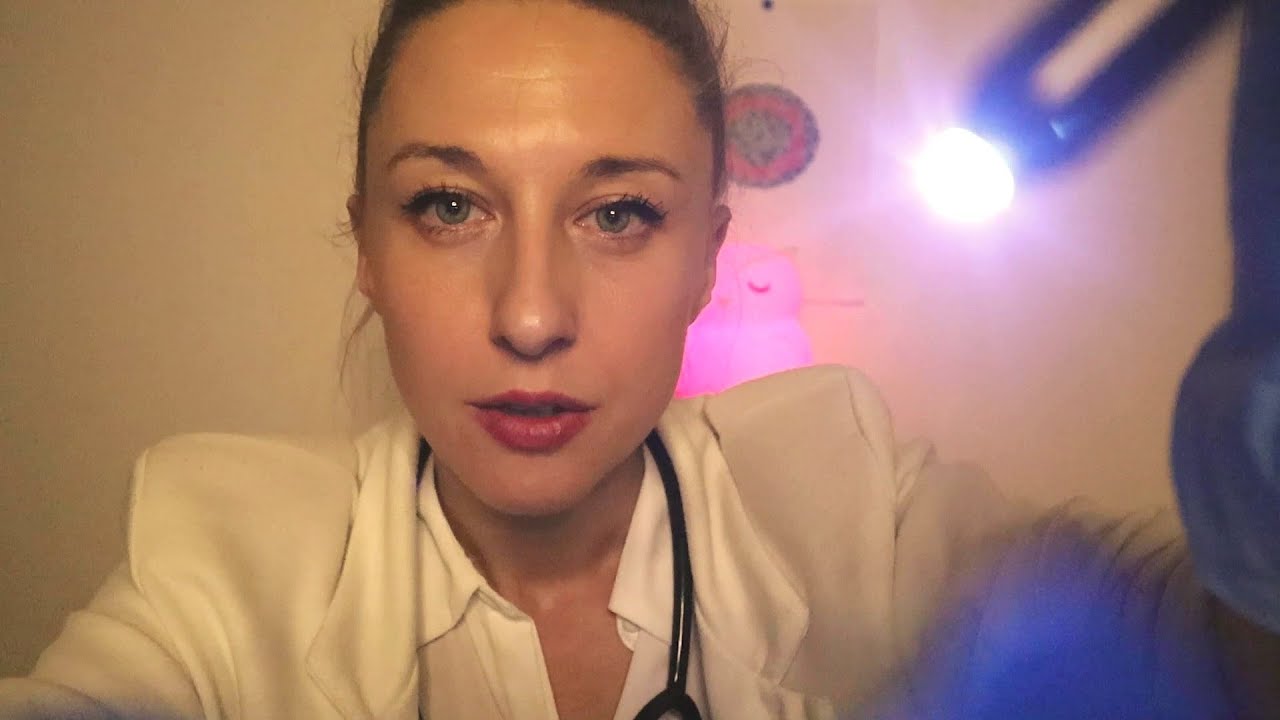 ASMR Cranial Nerve Exam for Sleep 😴 | Realistic Doctor Roleplay, Ear & Eye Exam, Glove Sounds
